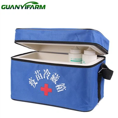 Hordozható hűtődoboz oltáshoz